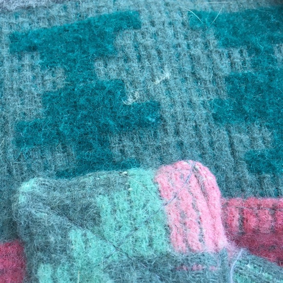 Vintage Eddie Bauer Western Southwest Native American Wool Coat - Picture 8 of 16